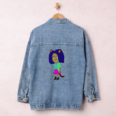 chibi catgirl denim jacket (Hangar)