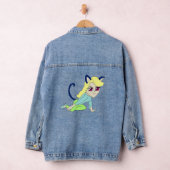 chibi catgirl denim jacket (Hangar)