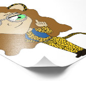 chibi catgirl foto afdruk (Hoek)