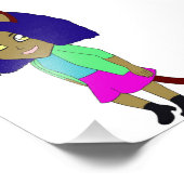 chibi catgirl foto afdruk (Hoek)