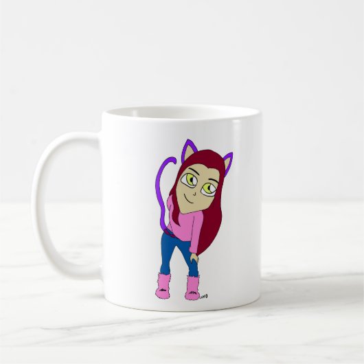 chibi catgirl koffiemok (Links)