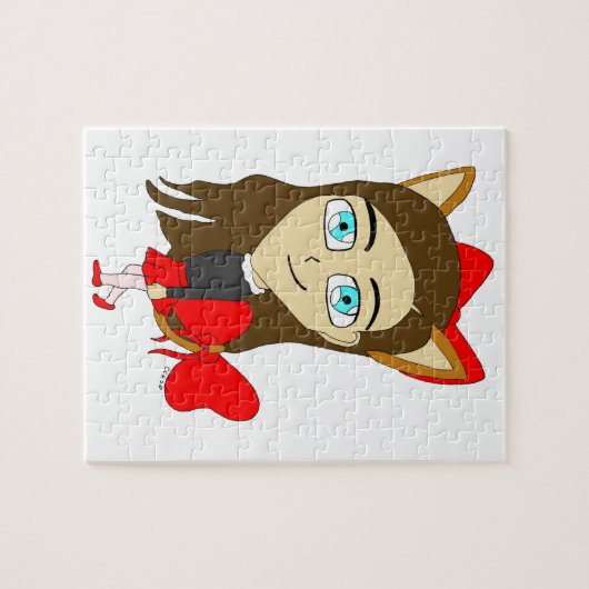 chibi catgirl legpuzzel (Horizontaal)