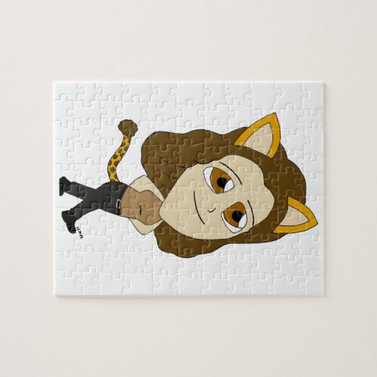 chibi catgirl legpuzzel (Horizontaal)