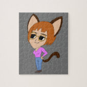 chibi catgirl  legpuzzel (Verticaal)