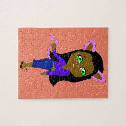 chibi catgirl legpuzzel (Horizontaal)