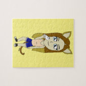 Chibi Catgirl Legpuzzel (Horizontaal)