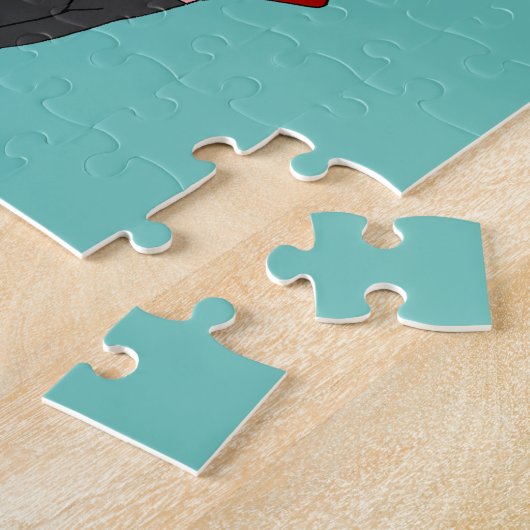 chibi catgirl  legpuzzel (Zijkant)