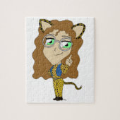 chibi catgirl  legpuzzel (Verticaal)