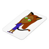 chibi catgirl magneet (Linkerzijde)