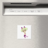 chibi catgirl magneet (Insitu (Vaatwasser))