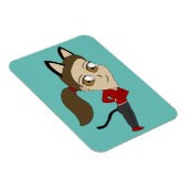chibi catgirl magneet (Rechterzijde)
