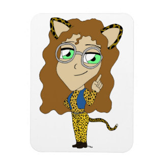 chibi catgirl magneet