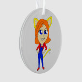 chibi catgirl ornament (voorkant)