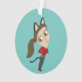 chibi catgirl ornament (voorkant)