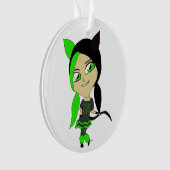 chibi catgirl ornament (voorkant)
