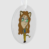 chibi catgirl ornament (voorkant)