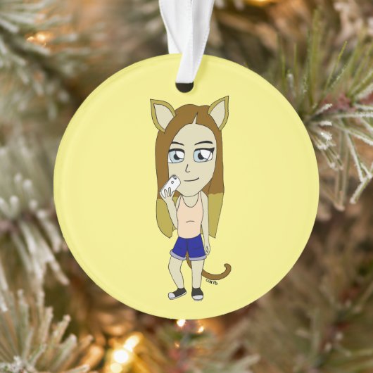 Chibi Catgirl Ornament (Boom)