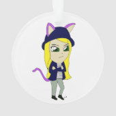 chibi catgirl ornament (achterkant)