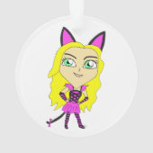 chibi catgirl ornament (achterkant)