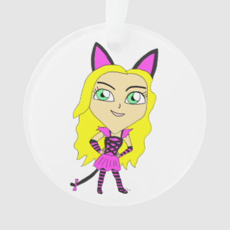 chibi catgirl ornament