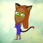 chibi catgirl raamsticker (Vel 3)