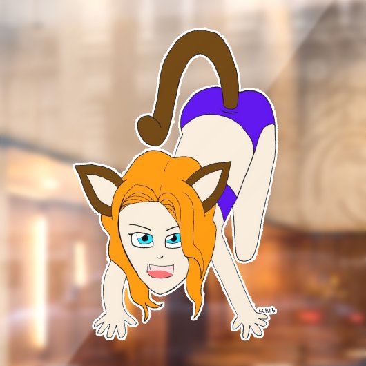 chibi catgirl raamsticker (Vel 2)