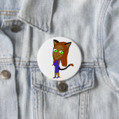 chibi catgirl ronde button 7,6 cm (In situ)