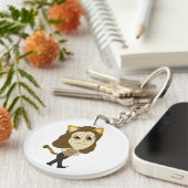 chibi catgirl sleutelhanger (Voorkant Rechts)