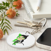 chibi catgirl sleutelhanger (Voorkant Rechts)