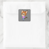 chibi catgirl sticker (Tas)