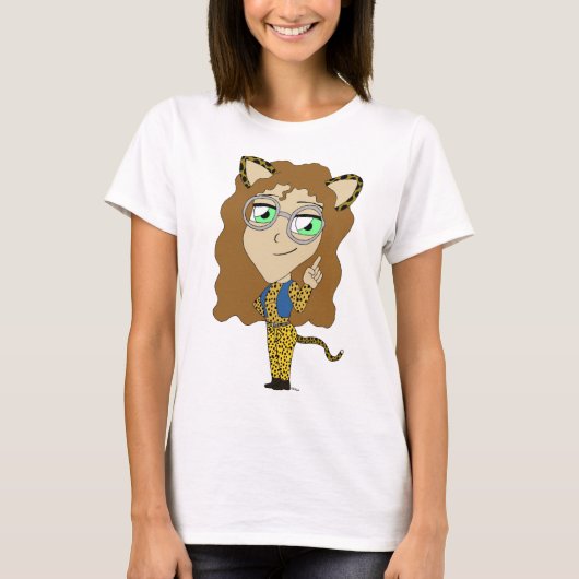 chibi catgirl t-shirt (Voorkant)