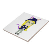 chibi catgirl tegeltje (Zijkant)