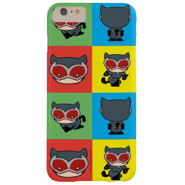 Chibi Catoman Character Poses Case-Mate iPhone Case (Achterkant)