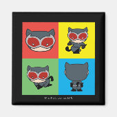 Chibi Catoman Character Poses Magneet (Voorkant)
