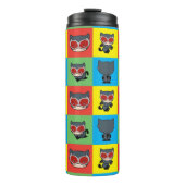 Chibi Catoman Character Poses Thermosbeker (Voorkant)