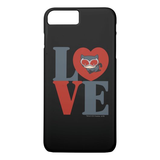 Chibi Catoman LOVE Case-Mate iPhone Case (Achterkant)