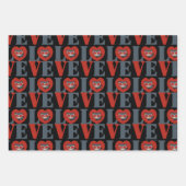 Chibi Catoman LOVE Inpakpapier Vel (Voorkant)