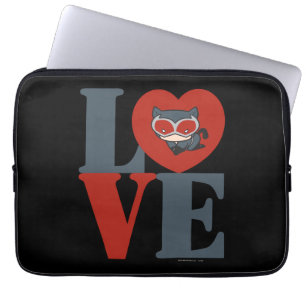 Chibi Catoman LOVE Laptop Sleeve
