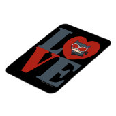 Chibi Catoman LOVE Magneet (Linkerzijde)