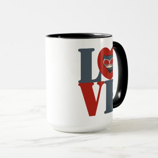 Chibi Catoman LOVE Mok (Voorkant rechts)