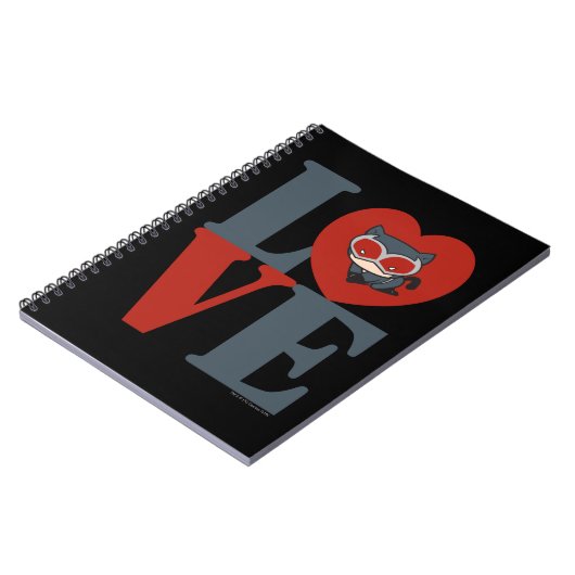 Chibi Catoman LOVE Notitieboek (Linkerzijde)