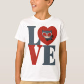 Chibi Catoman LOVE T-shirt (Voorkant)