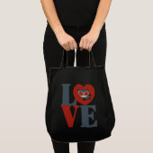 Chibi Catoman LOVE Tote Bag (Voorkant (product))