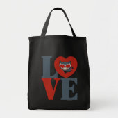 Chibi Catoman LOVE Tote Bag (Voorkant)