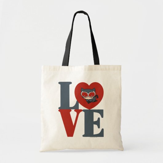 Chibi Catoman LOVE Tote Bag (Voorkant)