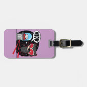 Chibi Catoman Stealing A Diamond Bagagelabel (Voorkant horizontaal)