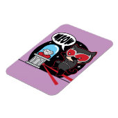 Chibi Catoman Stealing A Diamond Magneet (Linkerzijde)