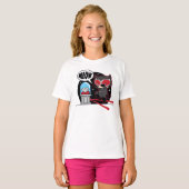 Chibi Catoman Stealing A Diamond T-shirt (Voorkant volledig)