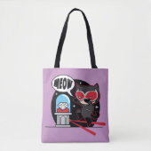 Chibi Catoman Stealing A Diamond Tote Bag (Voorkant)