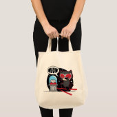 Chibi Catoman Stealing A Diamond Tote Bag (Voorkant (product))